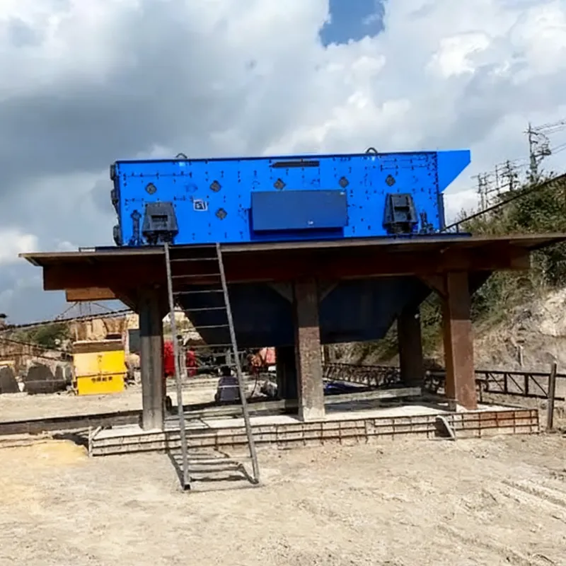 Горизонтальный вибрационный грохот SK (2)