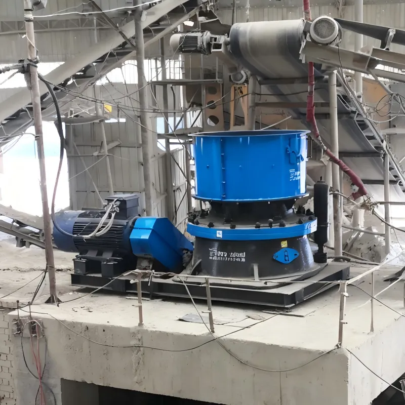 Одноцилиндровая гидравлическая конусная дробилка CHCS (1)